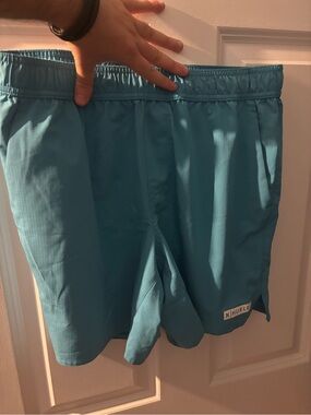 Hurley Teal Athletic Shorts men’s medium